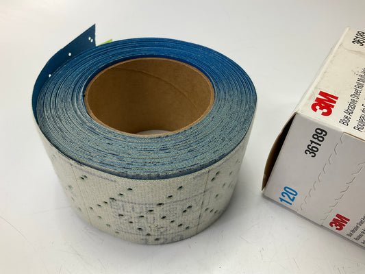 3M 36189 321U Series Multi-Hole 120 Grit 2-3/4 In. X 13 Yd Abrasive Sheet Roll