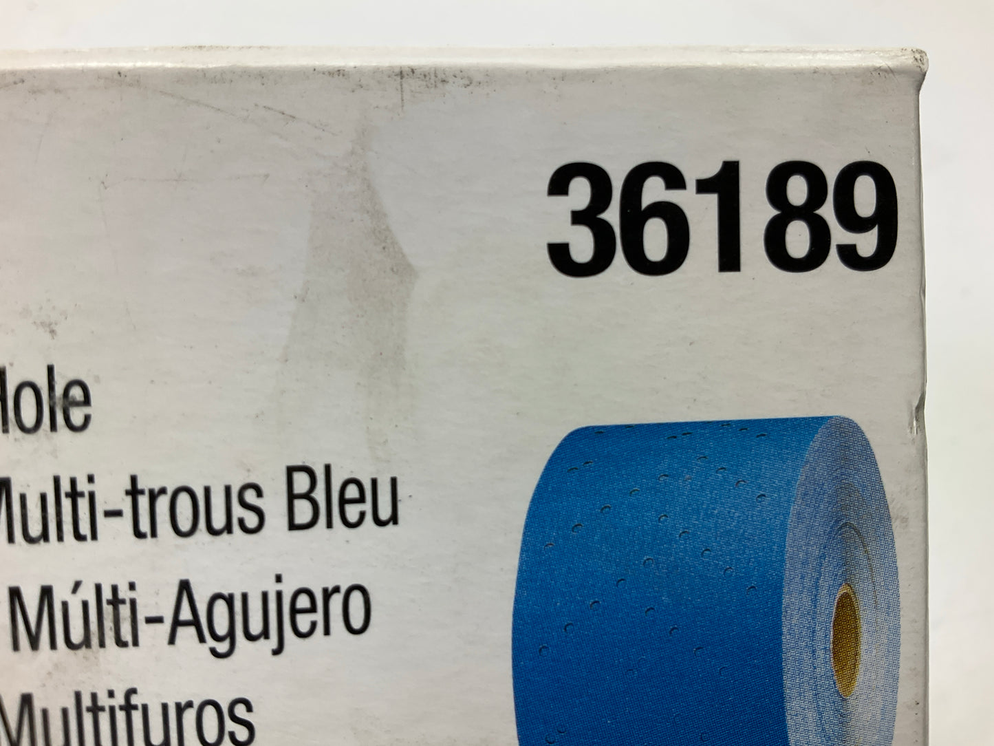 3M 36189 321U Series Multi-Hole 120 Grit 2-3/4 In. X 13 Yd Abrasive Sheet Roll
