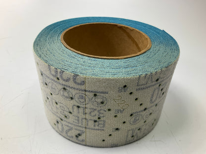 3M 36192 321U Series Multi-Hole 220 Grit 2-3/4'' X 13 Yard Abrasive Sheet Roll