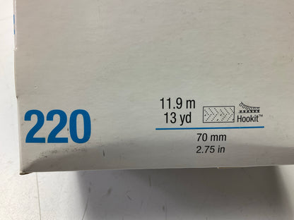 3M 36192 321U Series Multi-Hole 220 Grit 2-3/4'' X 13 Yard Abrasive Sheet Roll