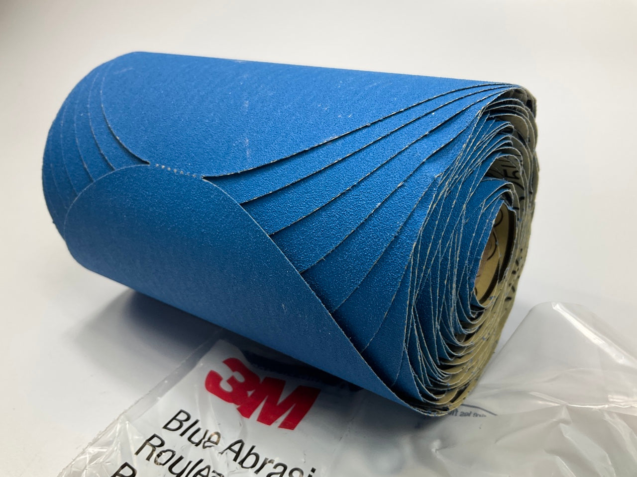 3M 36204 Stikit 120 Grit Blue DA Sanding Discs 6'' Stick Type, 100 Disc ROLL