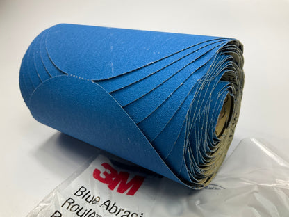 3M 36204 Stikit 120 Grit Blue DA Sanding Discs 6'' Stick Type, 100 Disc ROLL