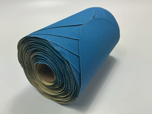 3M 36206 Stikit Blue Abrasive 6'' Sanding Disc 180 Grit,  100 Discs / Roll