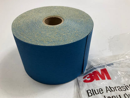 3M 36221 Blue Abrasive Sanding Sheet Roll; 180 Grit:, 27.5'' X 30 Yards