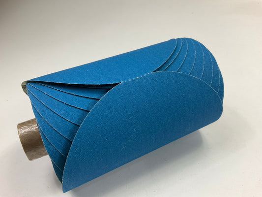 3M 36268 Stikit Blue Abrasive Sanding Disc Roll 5'', Grit: P180, Qty.100 Discs