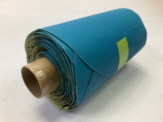 3M 36270 Stikit Blue Abrasive Disc Roll 321U, 5 In, 240 Grade, Roll Of 100 Discs