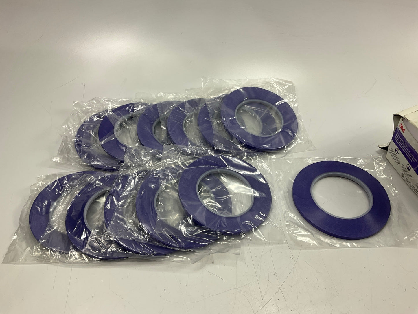(12) Rolls - 3M 36351 6mm Fineline Precision Poly Tape 6mm X 60 Yard