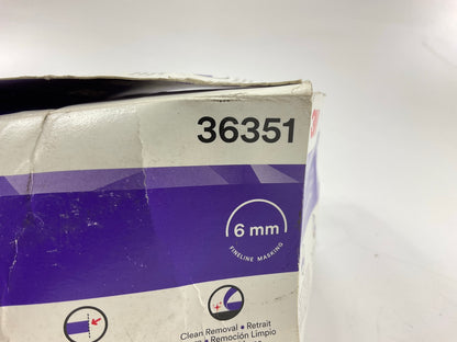 (12) Rolls - 3M 36351 6mm Fineline Precision Poly Tape 6mm X 60 Yard