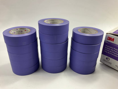 3M 36356 Precision Poly Tape, 36mm X 55 M (1.42 In X 60.15 Yard) - 16 Rolls