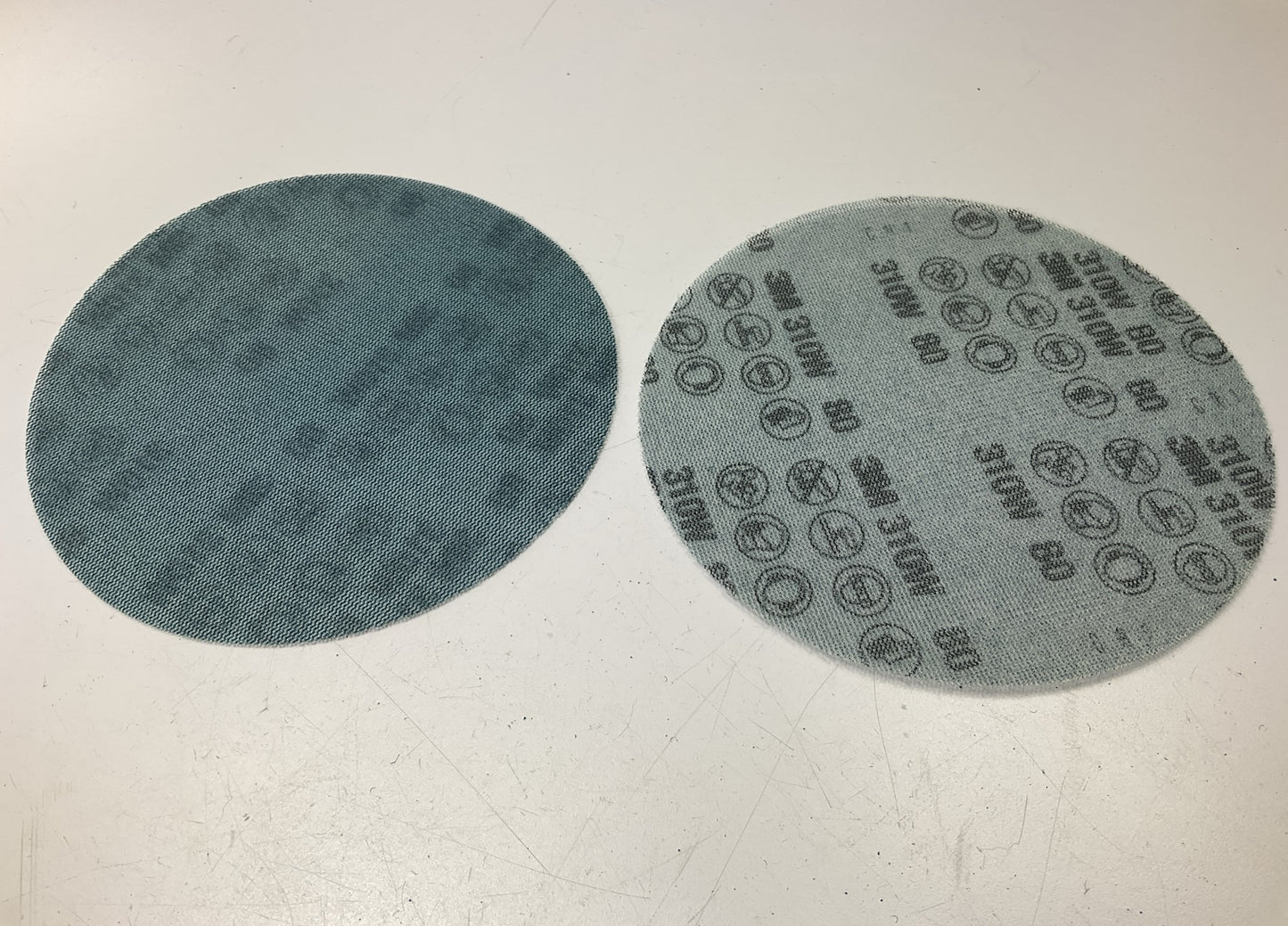 3M 36411 Blue Net Sanding Disc Roll, 8 In, 80+ Grade, 25 Pack