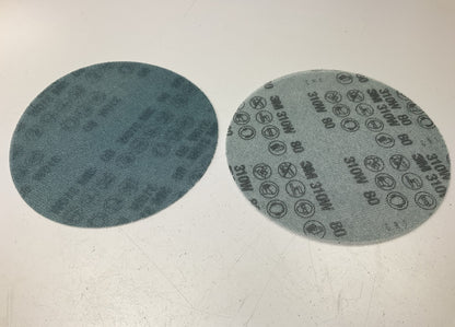 3M 36411 Blue Net Sanding Disc Roll, 8 In, 80+ Grade, 25 Pack