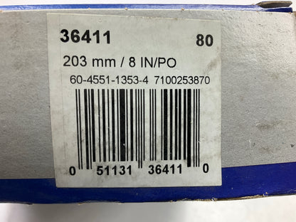 3M 36411 Blue Net Sanding Disc Roll, 8 In, 80+ Grade, 25 Pack