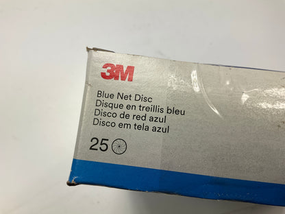 3M 36412 Abrasive Blue Net Sanding Disc 120 Grit, 8'',  25 / Pack