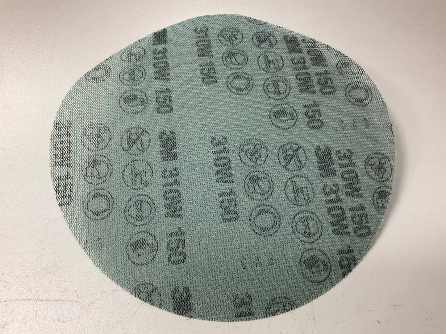 3M 36413 150 Grit 8'' Blue Net Sanding Abrasive Discs - Pack Of 25