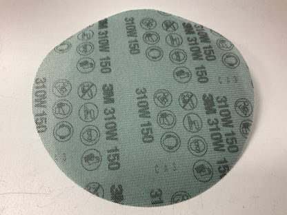 3M 36413 150 Grit 8'' Blue Net Sanding Abrasive Discs - Pack Of 25