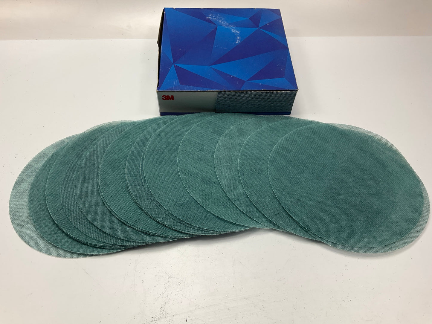 3M 36415 Abrasive Blue Net Sanding Disc, 220 Grit, 8'' Diameter, 25 / Pack