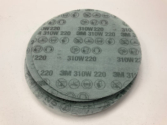 3M 36415 Abrasive Blue Net Sanding Disc, 220 Grit, 8'' Diameter, 25 / Pack