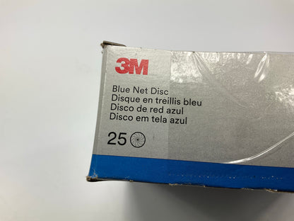 3M 36415 Abrasive Blue Net Sanding Disc, 220 Grit, 8'' Diameter, 25 / Pack