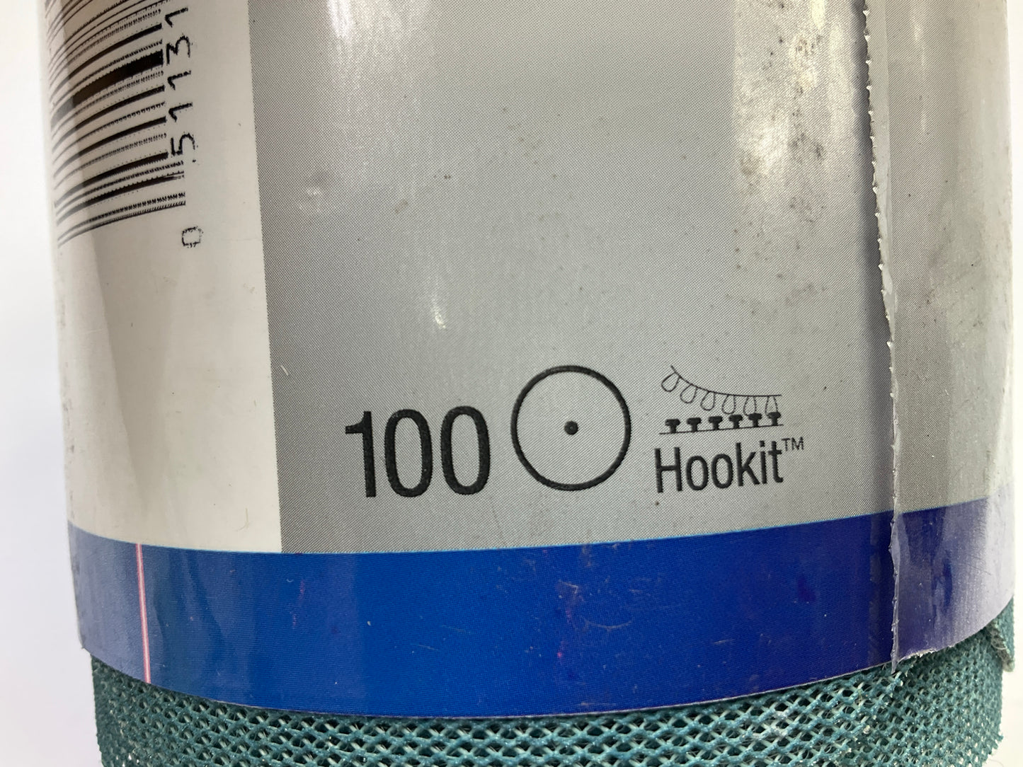 3M 36437 Hookit Automotive Abrasive 150+ Grit 5'' Blue Net Disc Roll 100 Pack