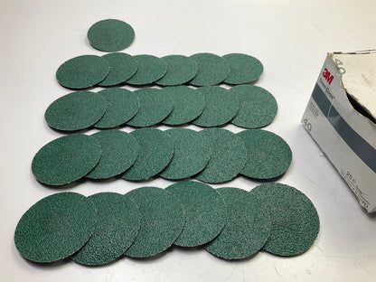 3M 36534 Green Corps Roloc Disc, TR, 3'' X 40 Grit, Pack Of 25 Surface Prep Discs