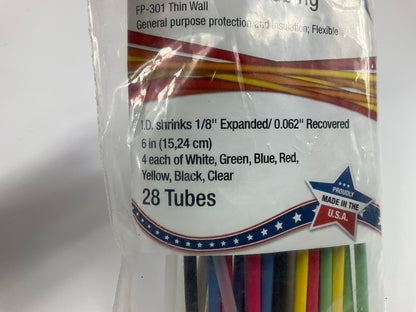3M 36619 FP301 Heat Shrink Tubing, General Purpose, Thin Wall Tubing 22-24 Awg