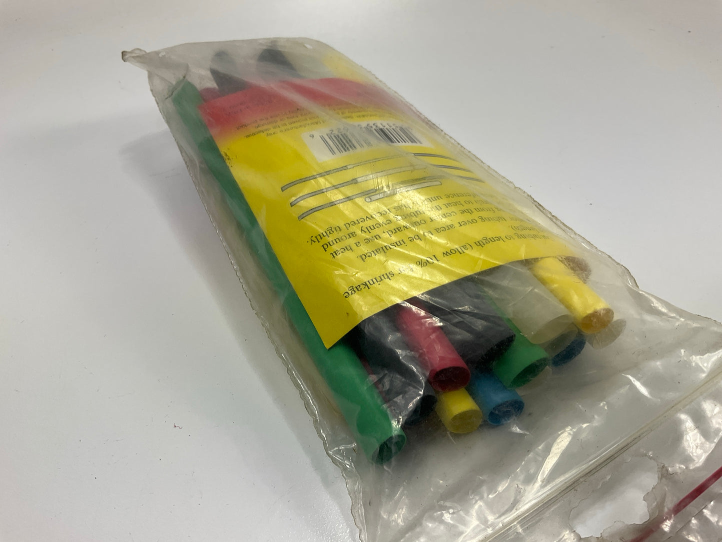 3M 36622 Flexible Polyolefin 6'' Heat Shrink Tubing 3/8'', Pack Of 14