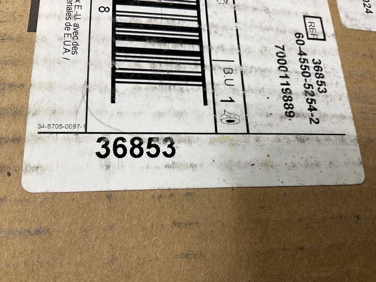 (OPEN BOX) See Photos - 3M 36853 Dirt Trap Protection Material Roll, 56'' X 300'