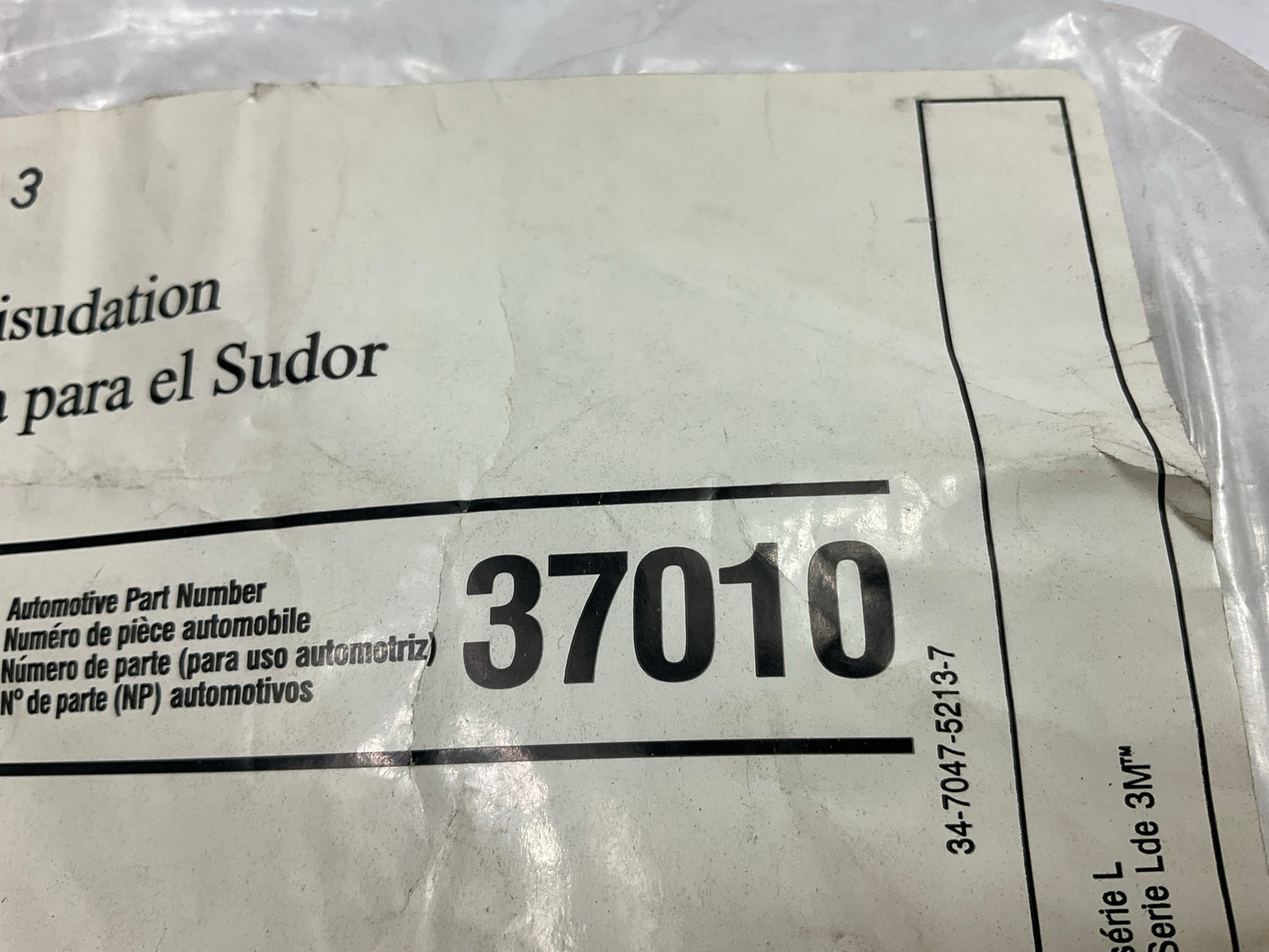 10 Pack - 3M 37010 Versaflo Forehead Comfort Pad/Sweat Pad M-957/L-115 (AAD)