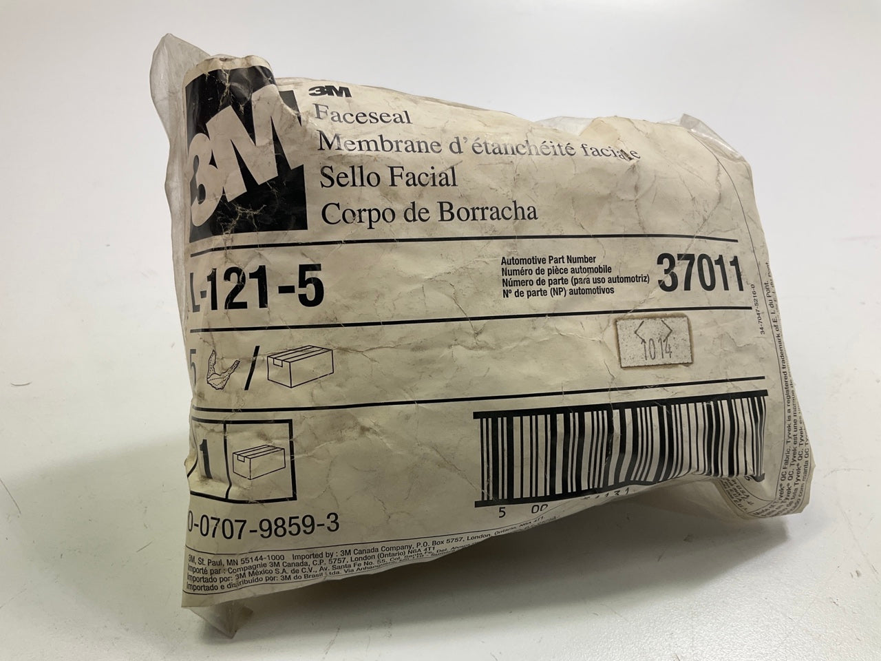 3M 37011 Faceseal - Pack Of (5) Face Seals L-121-5