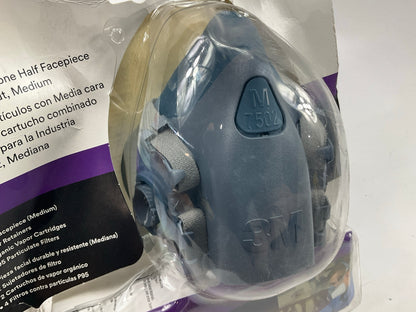 3M 37078 Half Facepiece Respirator Silicone Mask OV / P95 Size Medium 09-2029