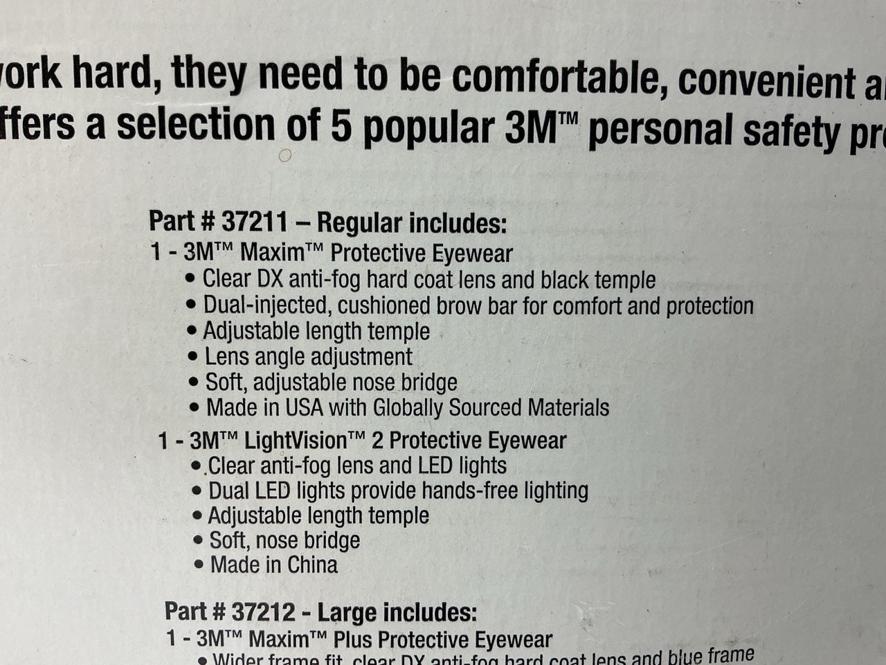 3M 37211 Face Shield Worker Safety Kit W/ Policarbonate Faceshield, Earmuffs