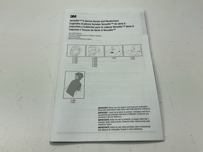 3M 37301 S-757 Versaflo Painters Hood Assembly With Inner Shroud & Head Strap