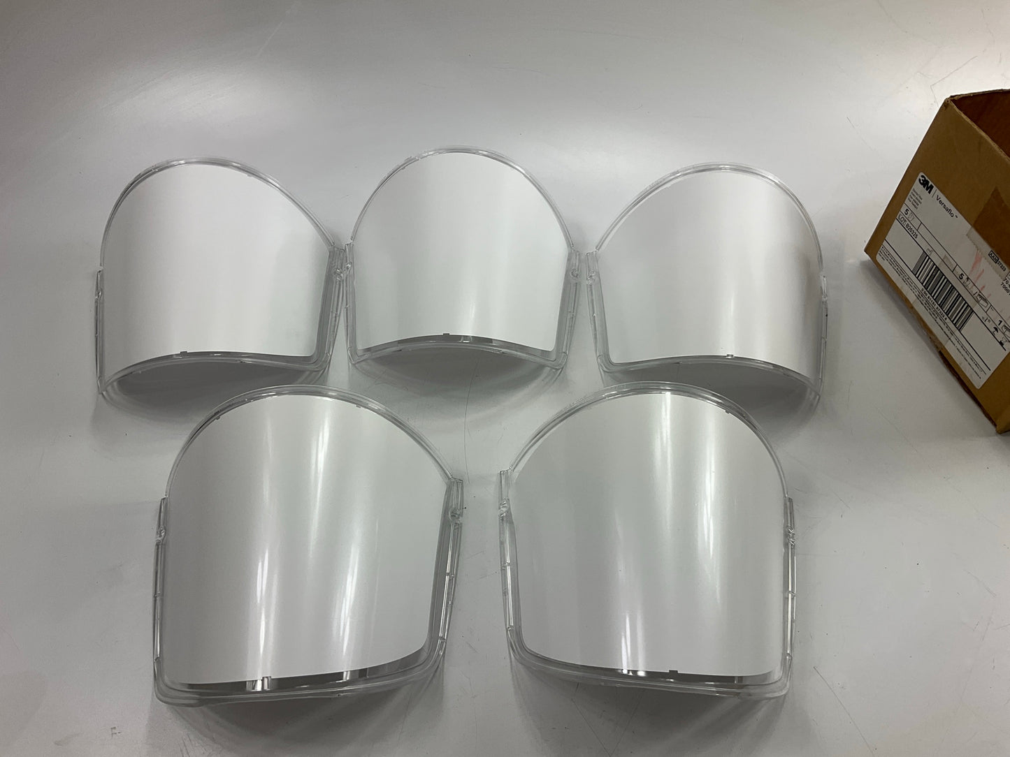 MISSING GASKETS (5) 3M Versaflo 37323 Standard Replacement Visor M-Series Helmet