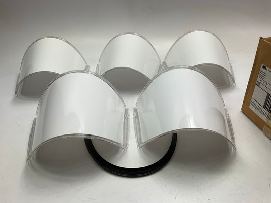 3M Versaflo 37323 Standard Replacement Visor For M-Series Helmets, 5/PACK