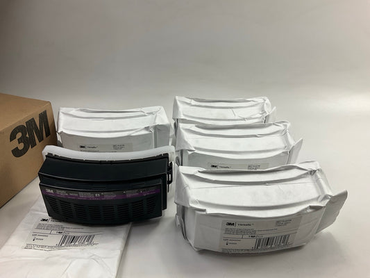 (5) 3M 37361 Versaflo HEPA Cartridge For TR-600 TR-800 Series System 05/2029 EXP