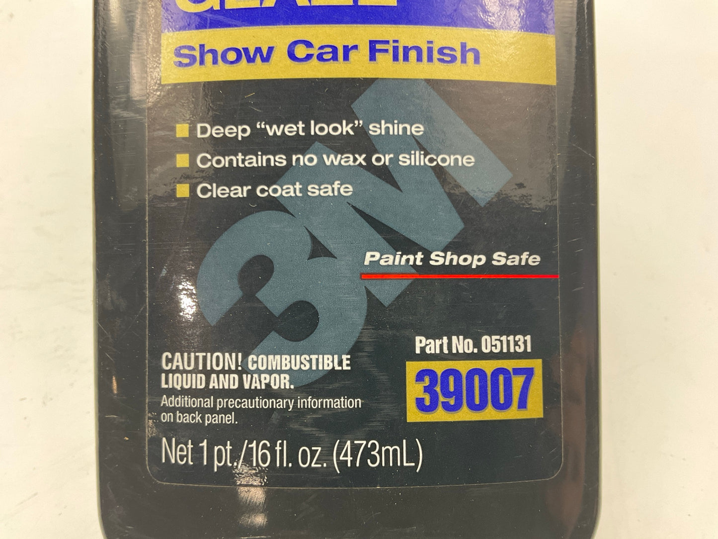 3M 39007 Hand Glaze Automotive Finishing Formula - 16 Oz