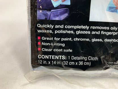3M 39015 Perfect-It Show Car Detailing Towel - Blue Cloth 12'' X 14'' - Pack Of 2