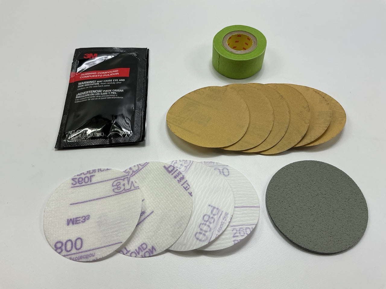 3M 39049 Headlight Headlamp Lens Restoration Refill Kit