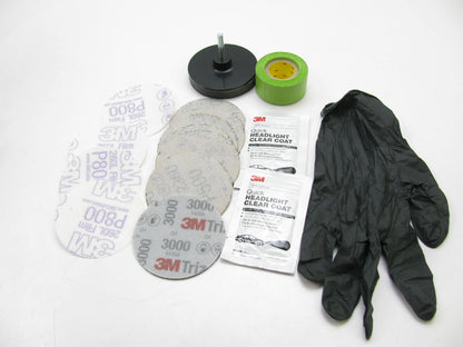 3M 39195 Ultra Headlight Restoration Kit, Easy Heavy-Duty Lamp Restoration