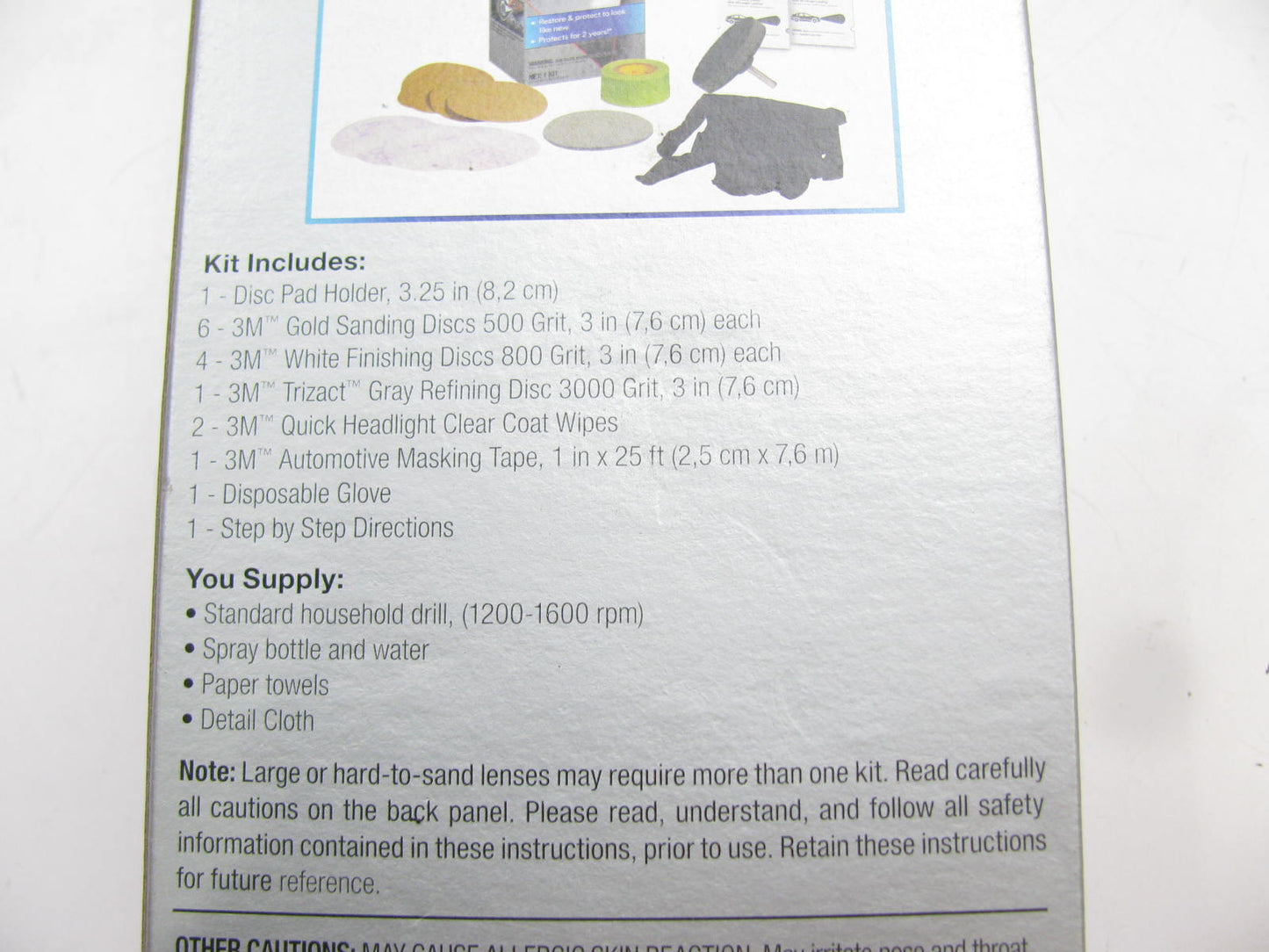 3M 39195 Ultra Headlight Restoration Kit, Easy Heavy-Duty Lamp Restoration