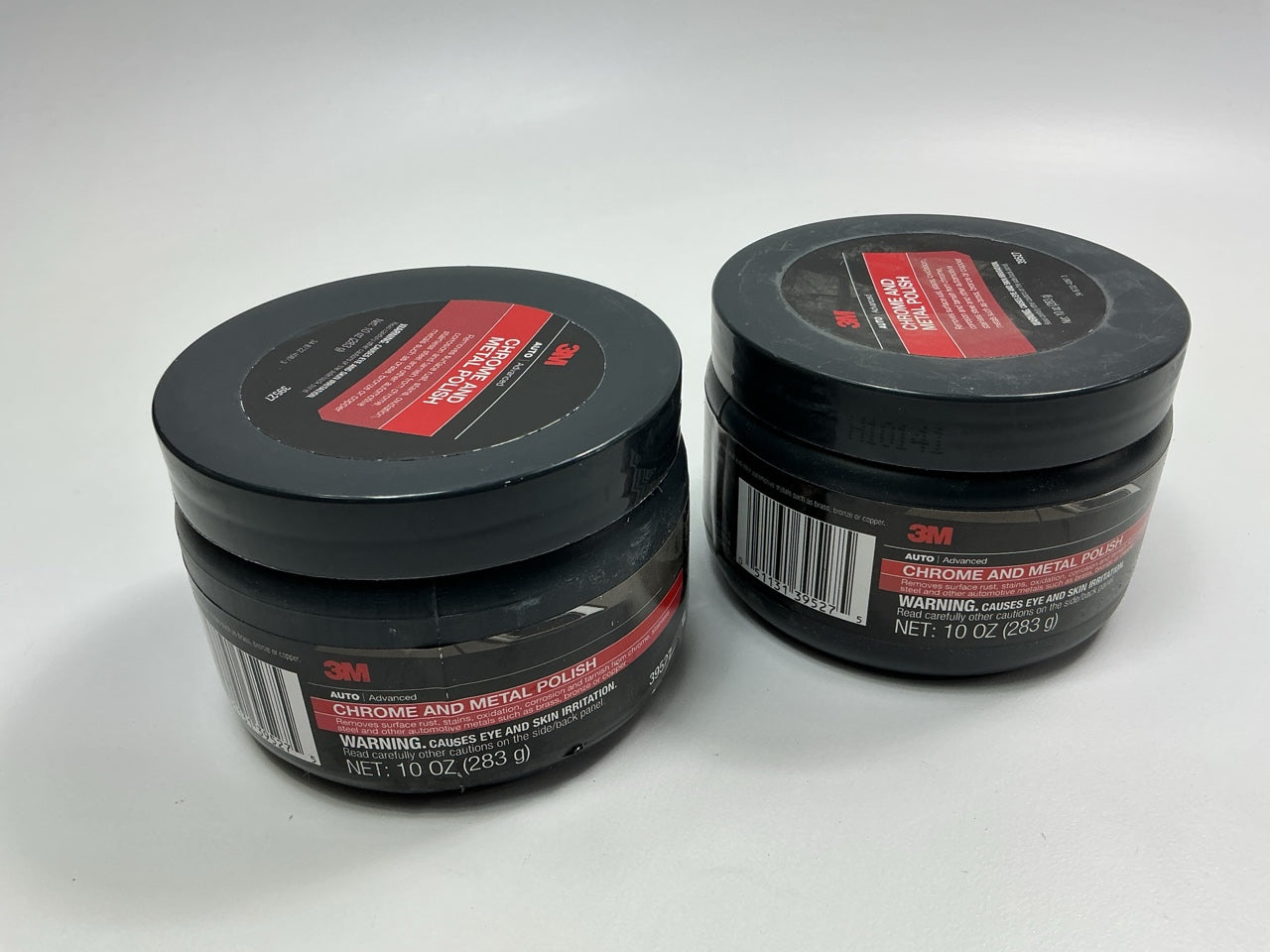 (2) 3M 39527 Chrome And Metal Polish, 10 Oz