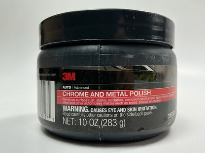 (2) 3M 39527 Chrome And Metal Polish, 10 Oz
