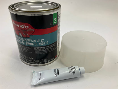 3M Bondo 432 Fiberglass Resin Jelly With Hardener (1 Quart)