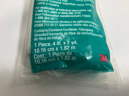 (4) 3M 4773 Bondo Fiberglass Cloth Tape, 4'' X 72'' Each