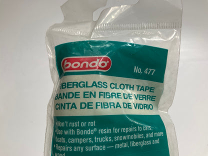 (4) 3M 4773 Bondo Fiberglass Cloth Tape, 4'' X 72'' Each