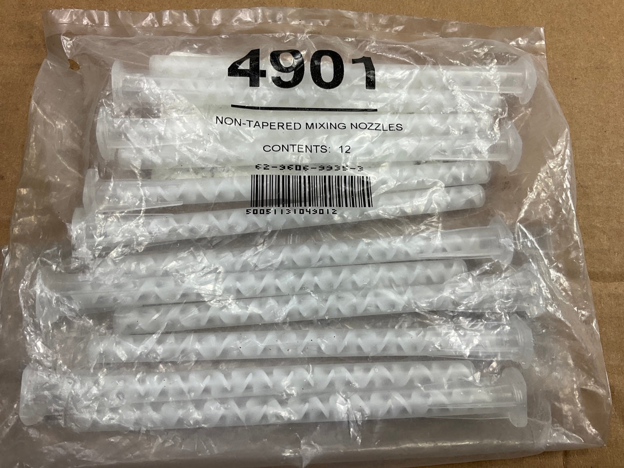 Pack Of 12 - 3M 4901 Duramix Blunt End Non-Tapered Mixing Nozzles