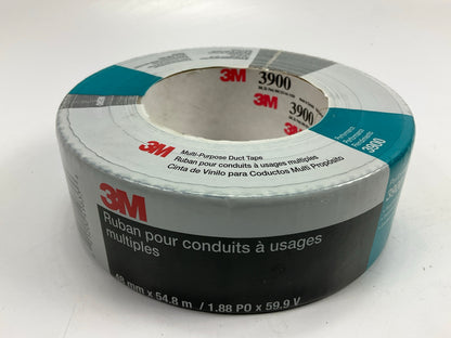 3M 49833 Black Multi-Purpose Duct Tape; 48mm X 54.8m / 1.88'' X 60 Yard