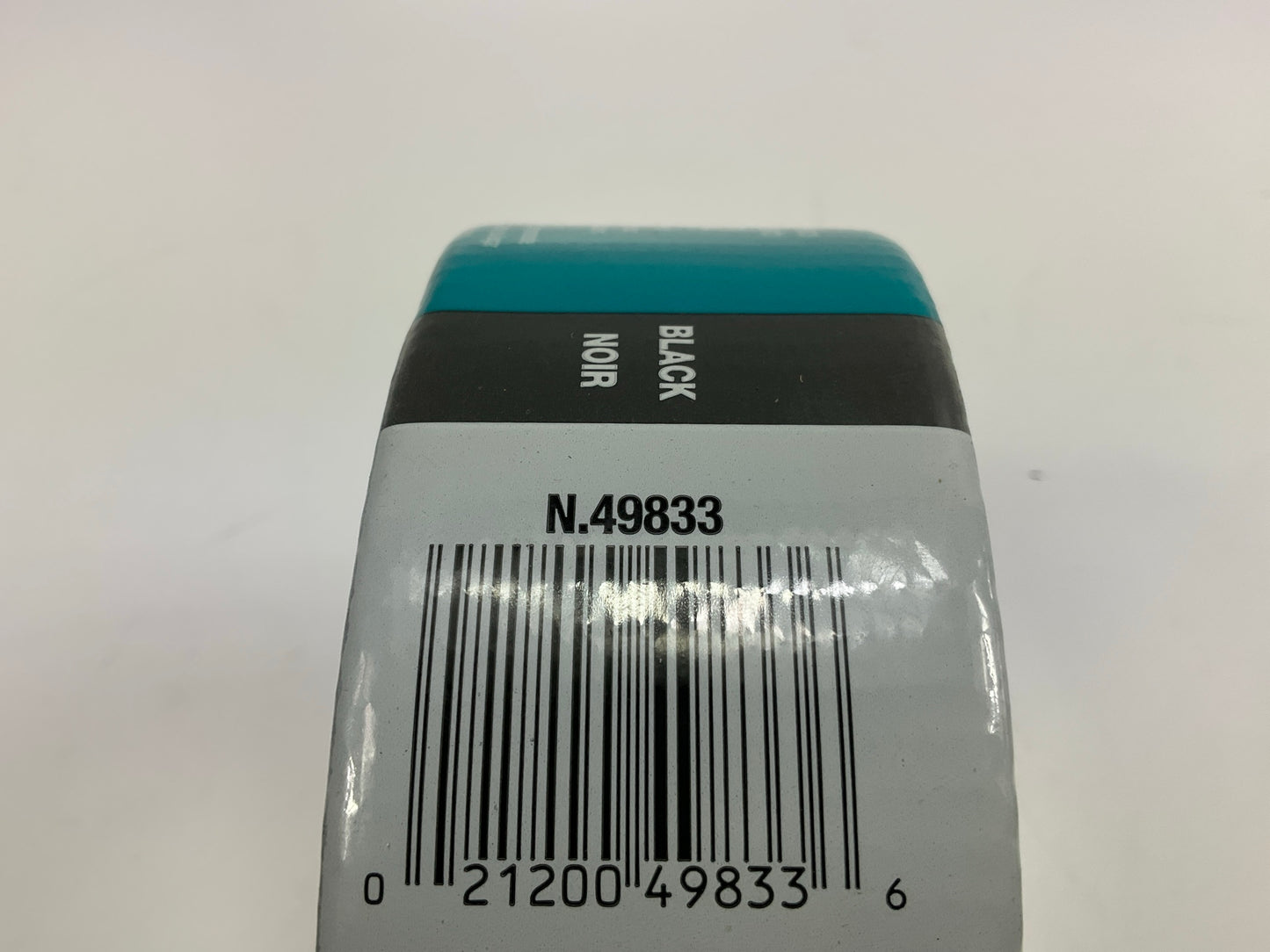 3M 49833 Black Multi-Purpose Duct Tape; 48mm X 54.8m / 1.88'' X 60 Yard