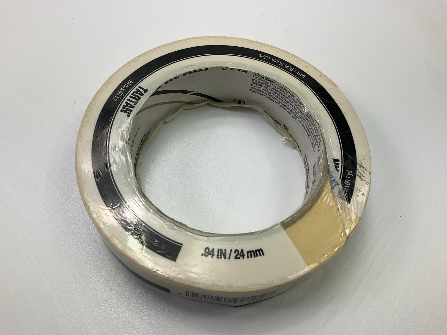 3M 92104 Tartan Masking Tape - .94'' X 60 Yards - Use For Labeling, Marking Etc