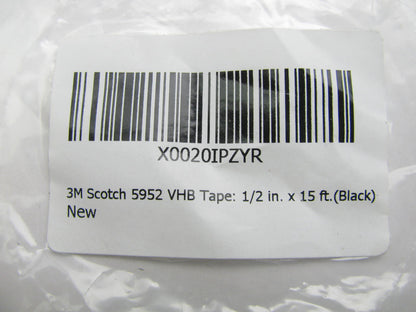 3m 5952 VHB Tape - 1/2'' X 15' Ft Long